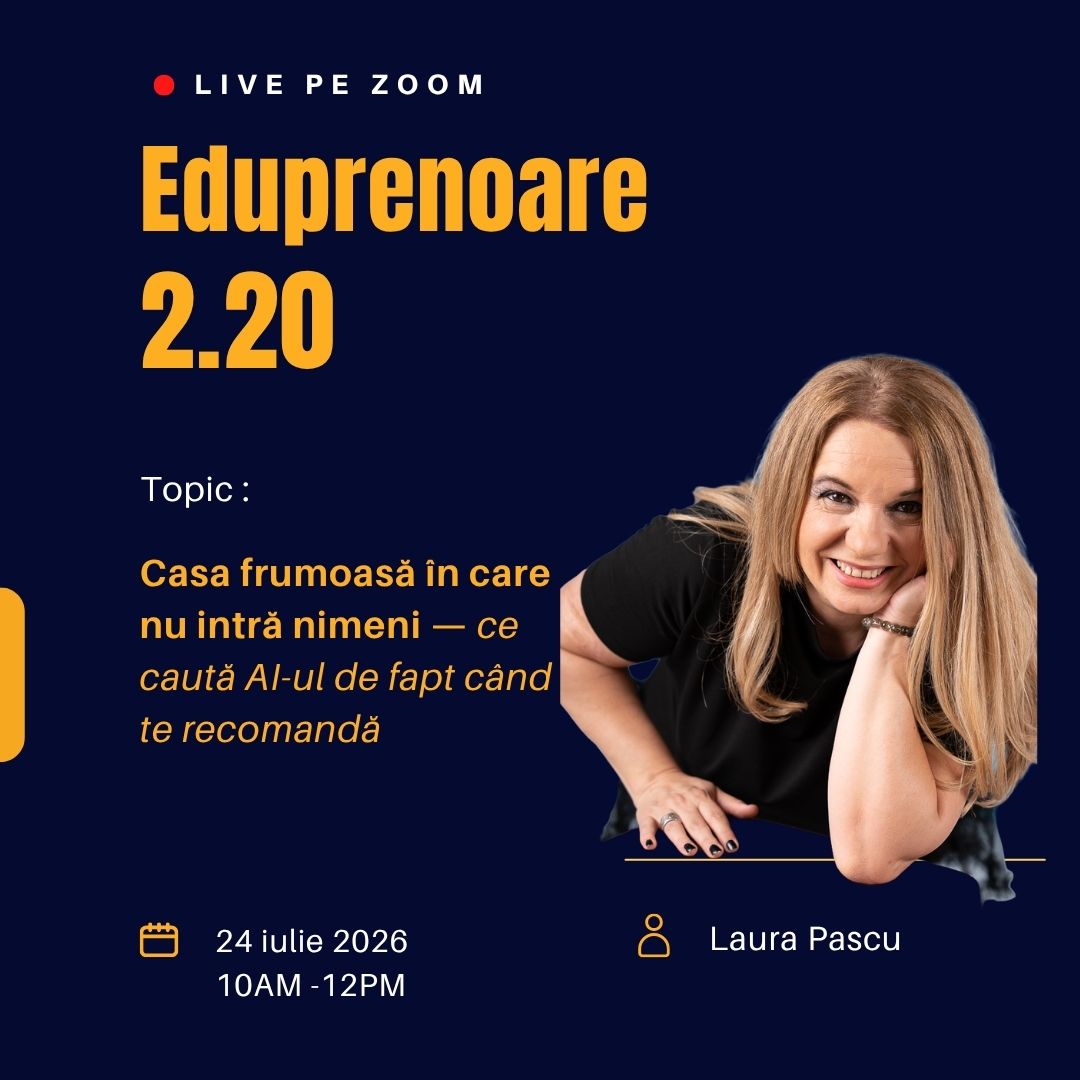Casa frumoasă în care nu intră nimeni — ce caută AI-ul de fapt când te recomandă